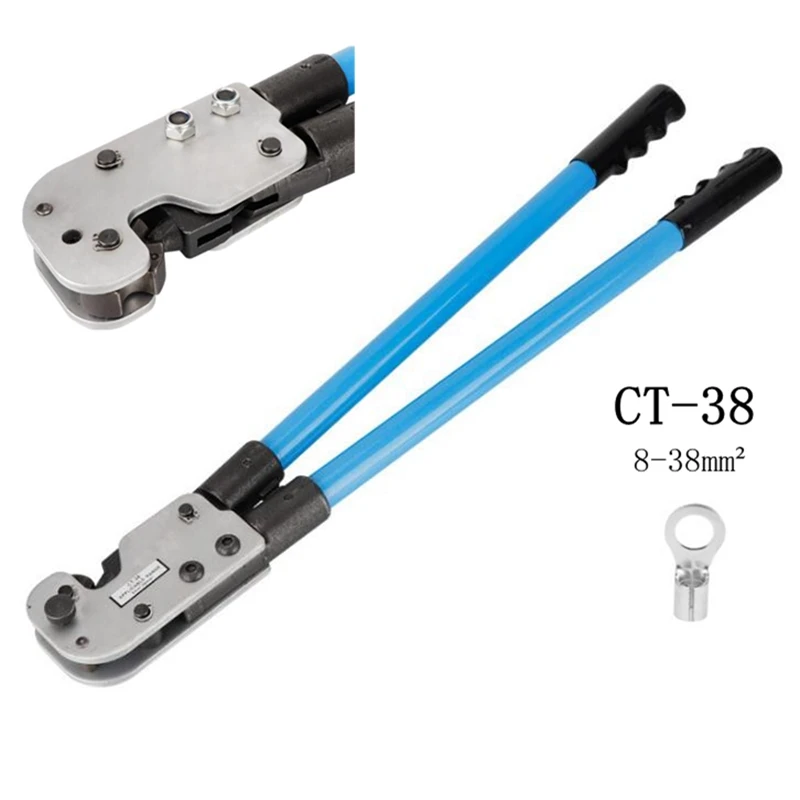 CT-38 8-38MM² CT-80 8-95MM² KH-150 10-120mm² Copper Tube Terminal Crimping Tool Plier BS Standard Type Terminals