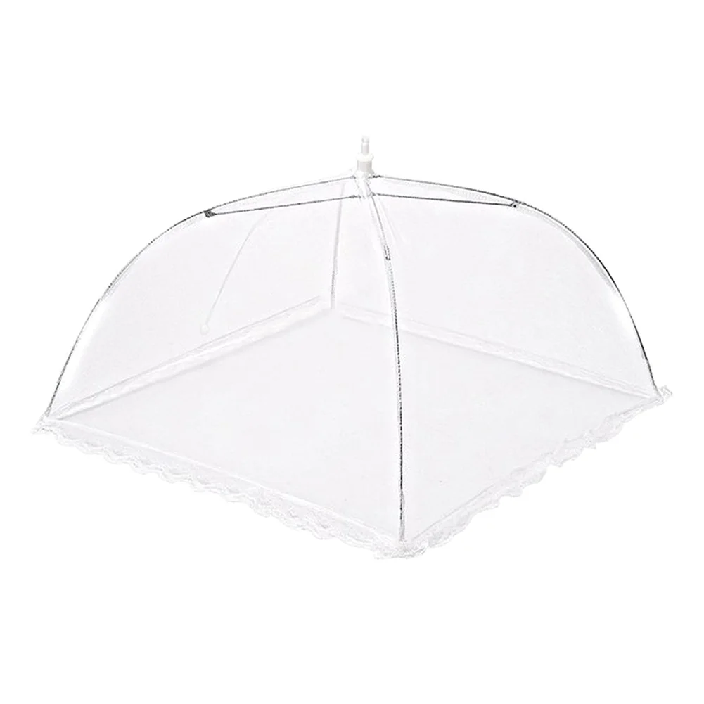 

17 Inches Pop-Up Mesh Screen Food Cover Tent Reusable And Collapsible Outdoor Picnic Food Covers Mesh For Keeping Out Flies