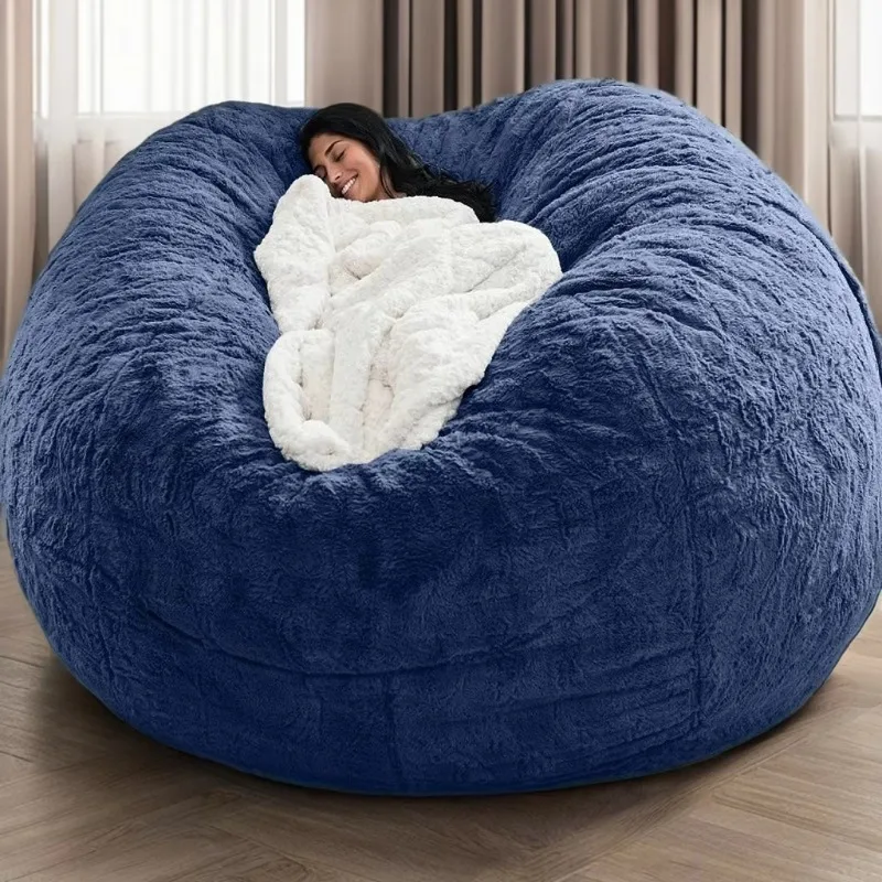 high quality memory foam bean bag sofa bed set modern design fabric interior decoration