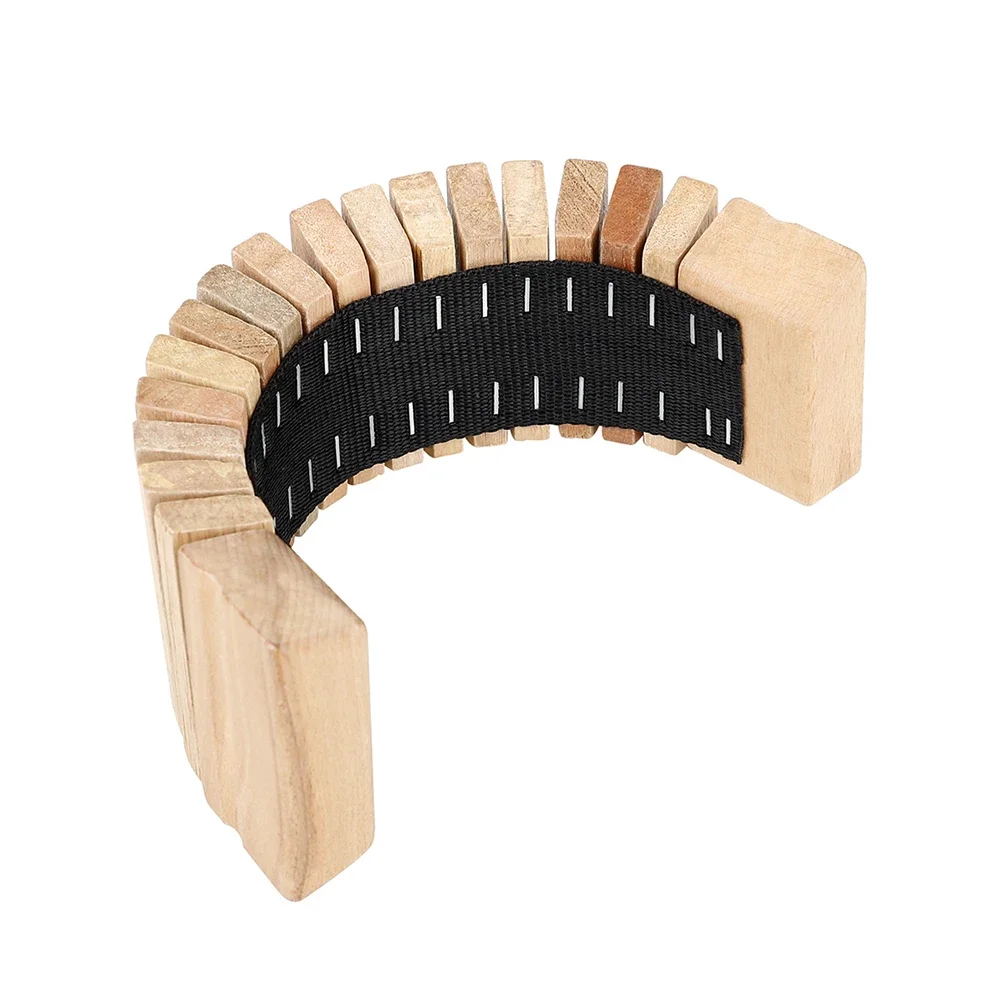 Orff Musik instrumente Holz Kastagnetten Klöppel Shaker Percussion Zahn Holz Echolot Kinder Lernspiel zeug Anfänger Allegro – Detail 6