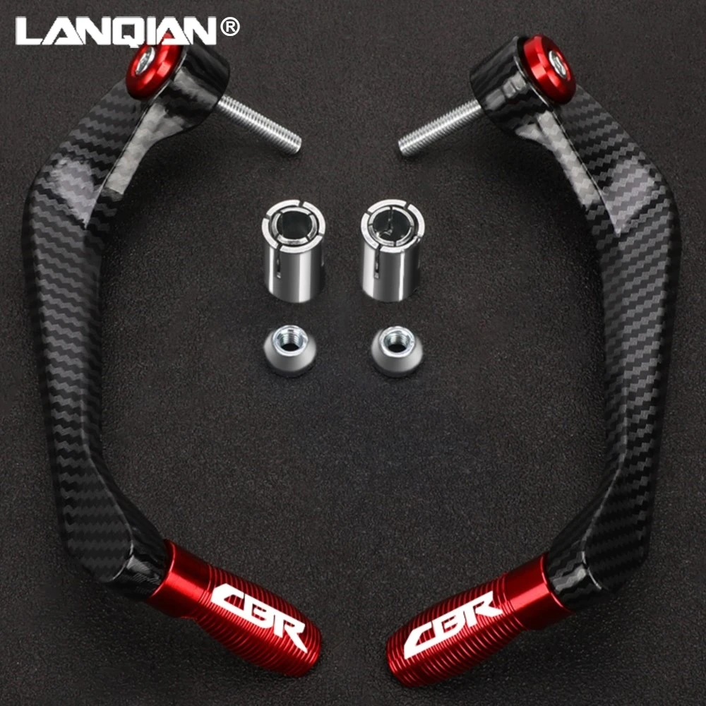 Handlebar Grips Guard Brake Clutch Lever Protector For HONDA CBR 600 400 900 650 150 125 300 500 929 954 1000 250 R/RR/F/XX