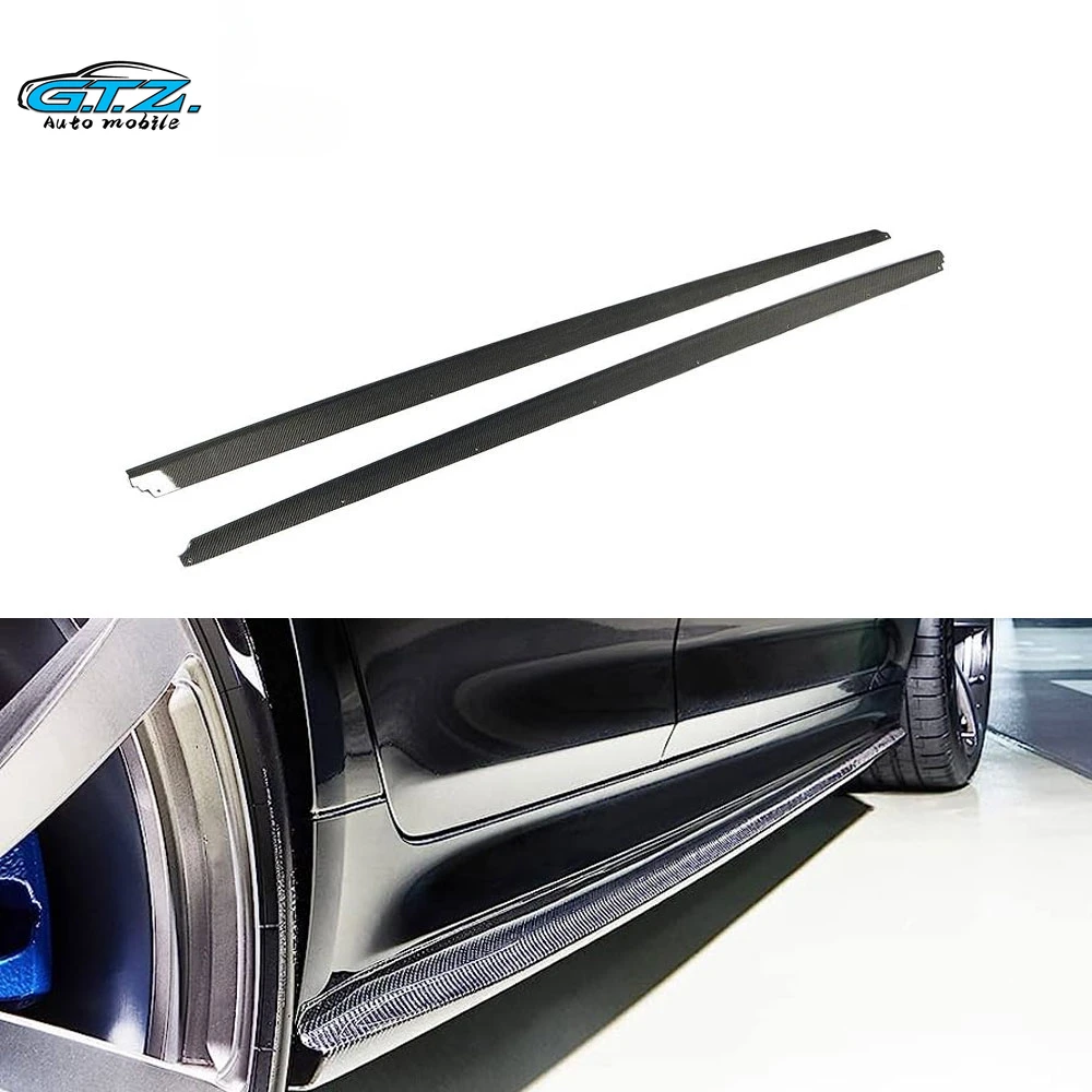 Carbon Fiber F90 M5 Car Side Skirts for BMW G30 G31 G38 520i 530i 540i M Sport 17-19