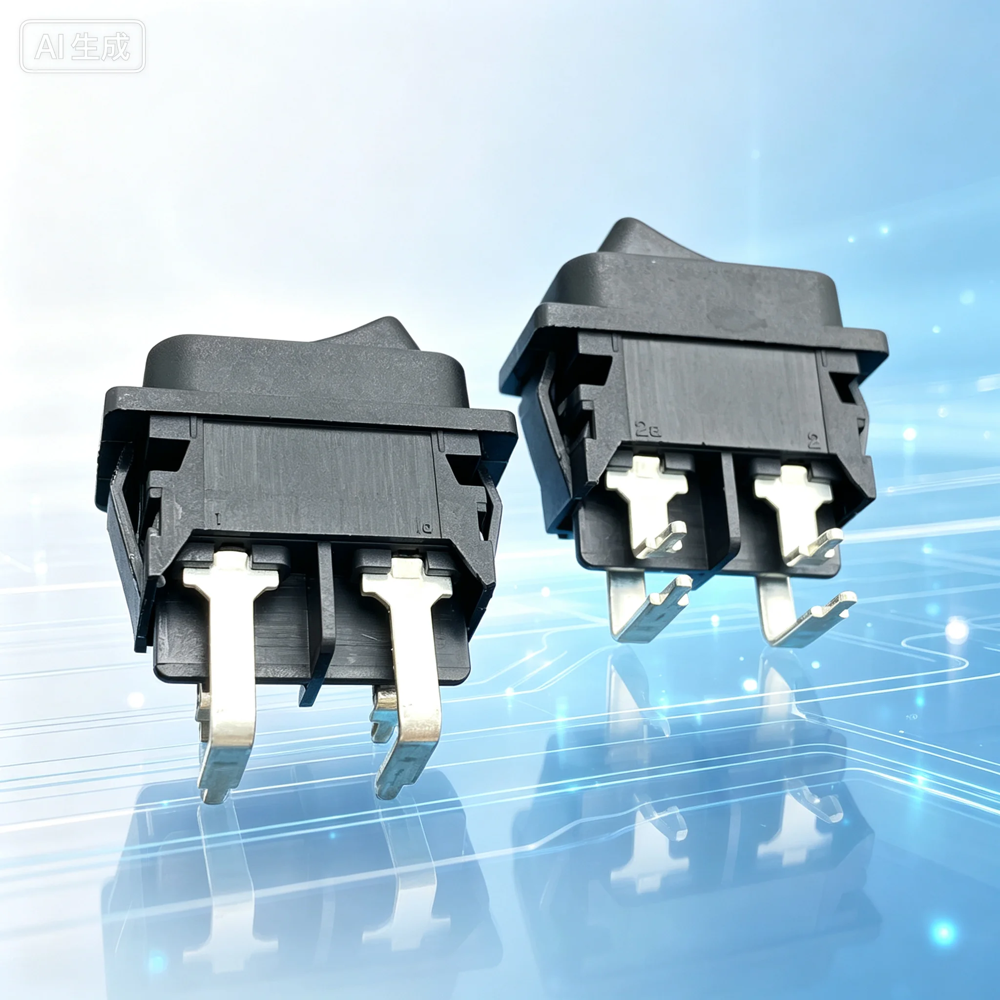 Rocker for 3025 4 Pin 2 Position 16A Switch  5pcs