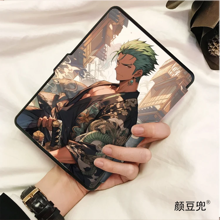 Roronoa Zoro Anime One For Kindle Paperwhite Case -Kindle Paperwhite 11th Generation 2021 Released 6.8inches KPW5 KPW4 Oasis 2 3