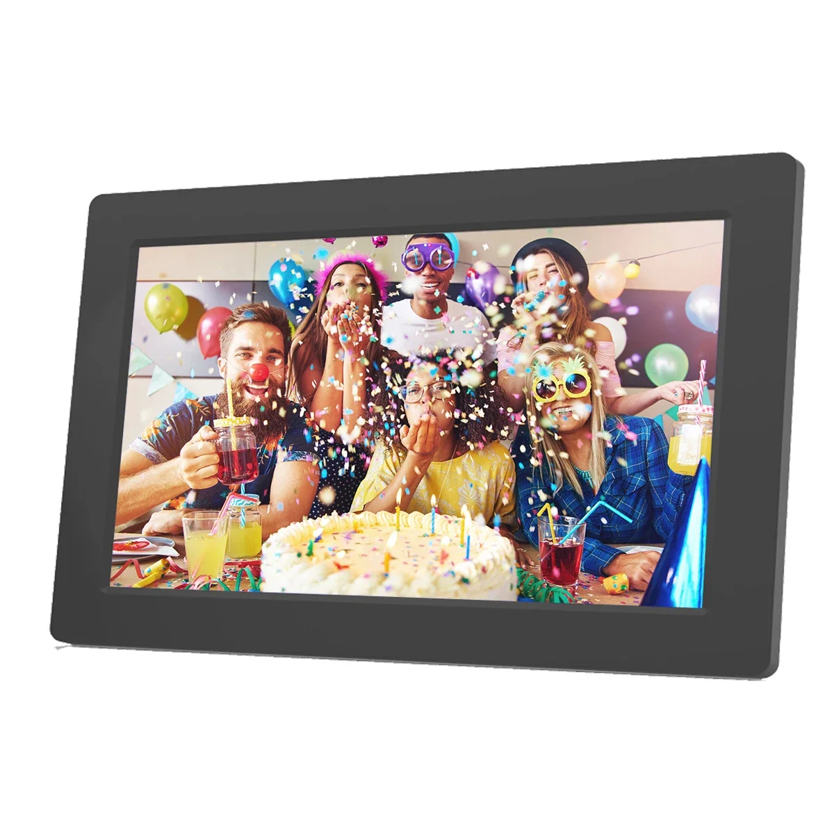 Groothandel Veidoo Muur Monteerbaar 1280*800 Touchscreen 15.6 Inch Vierkant Ips Digitale Fotolijsten Voor Familie