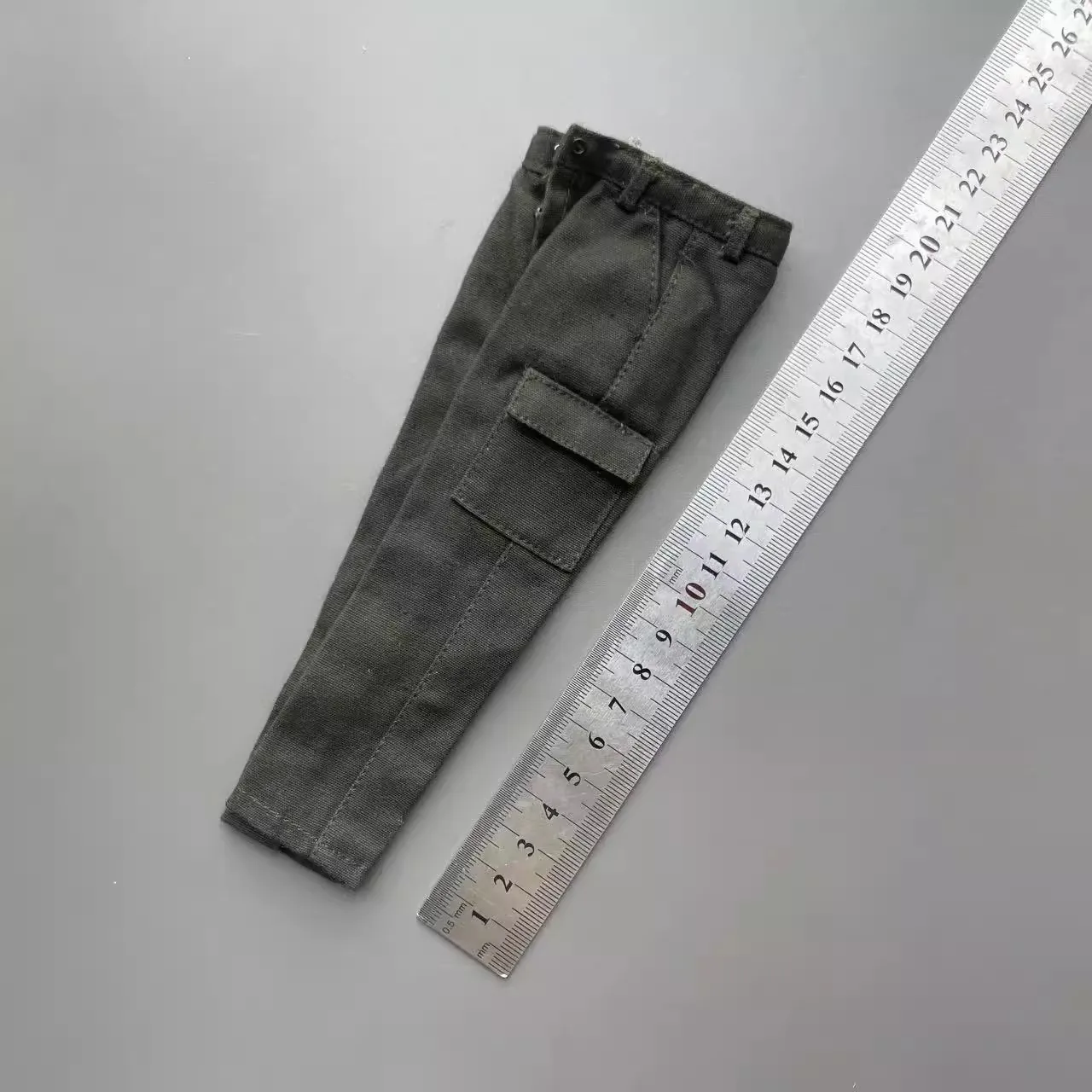 

Snail In Stock 1/6 Soldier Overalls Work Pants Casual Straight Leg Pants Fit 12" Male Action Figure Body Model Toys DIY