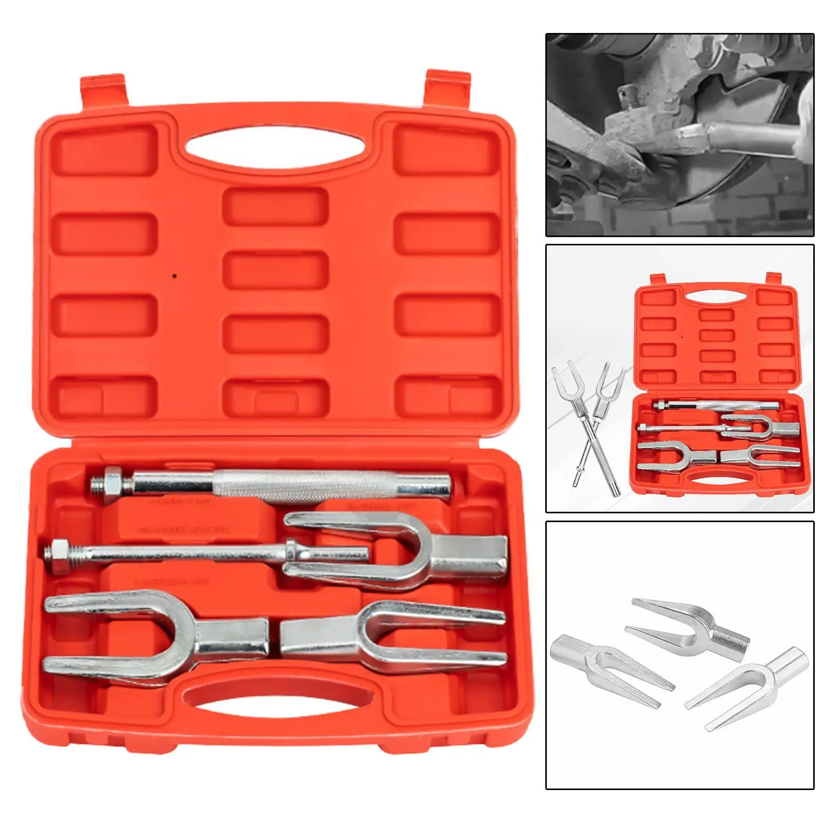 

5x Pickle Fork Tool Car End Puller Steel Heavy Duty Light Truck 1‐1/8in