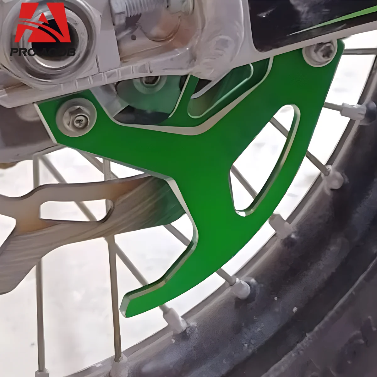 Motorcycle Rear Brake Disc Caliper Guard Protector For Kawasaki KX250F KX450F KX450 KLX450R KXF 250 450 KX 250F 450F 2004-2023