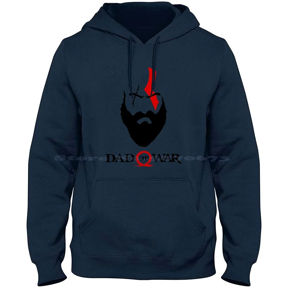 Dad Of War-God Of War Ragnarok 100% Cotton Hoodie T Shirt God Of War Game Dad Of War