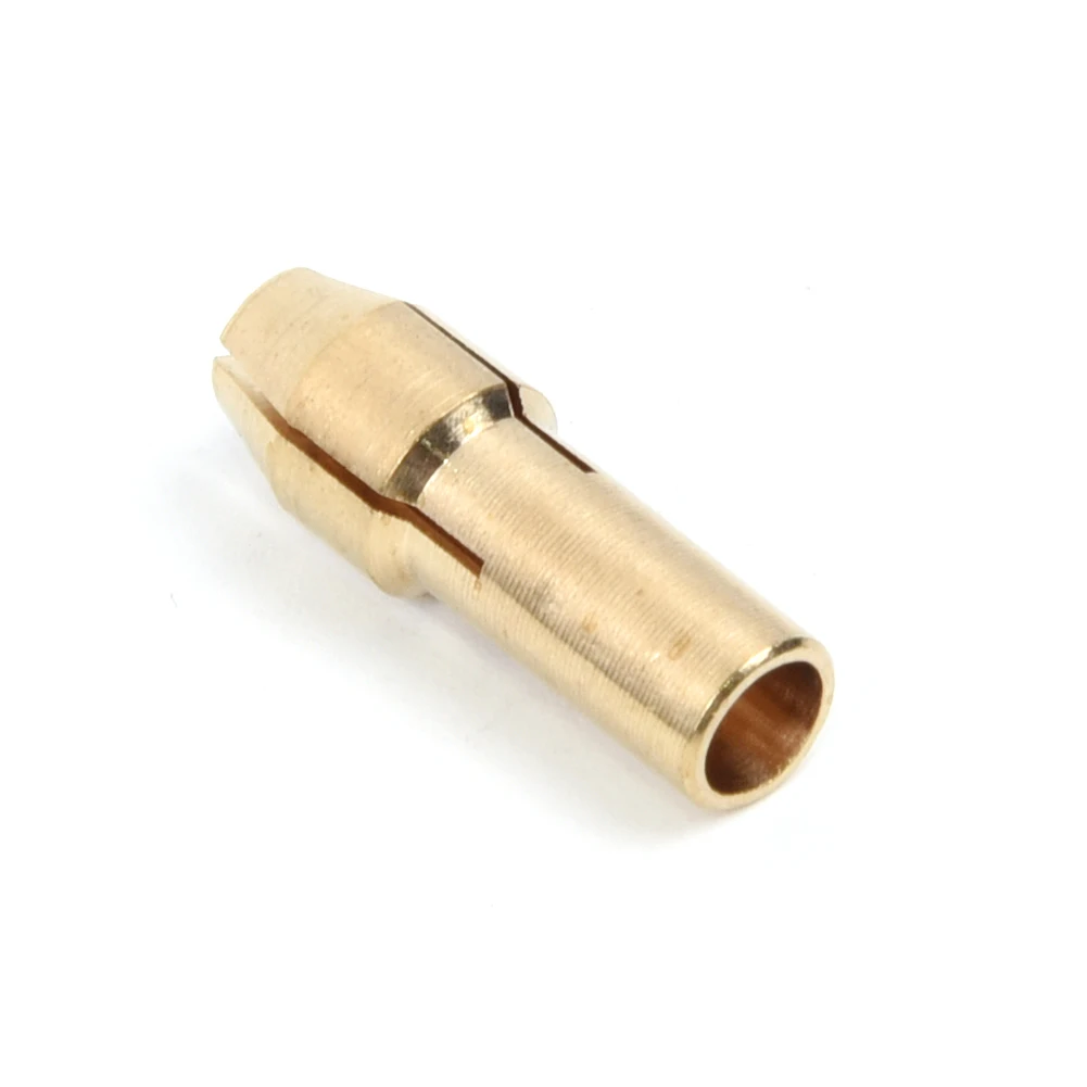 12 Uds. Portabrocas de latón 0,5/ 0,8/1,0/1 + 2 / 1,6,2mm + M8 * 0,75 herramientas rotativas Portabrocas de cobre Mini Portabrocas adaptadoras nuevas