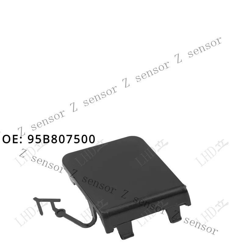 Z+ Unpainted Rear Bumper Tow Eye Cap Tow Hook Cover For Porsche Macan 2015-19