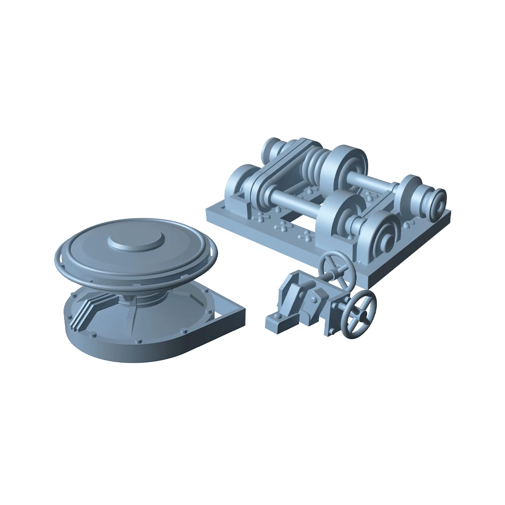 Yao\'s Studio LYCG205 1/200 1/350 1/496 1/426 1/429 Model Upgrades Parts USS Arizona Anchor Chain Winch&Windlass