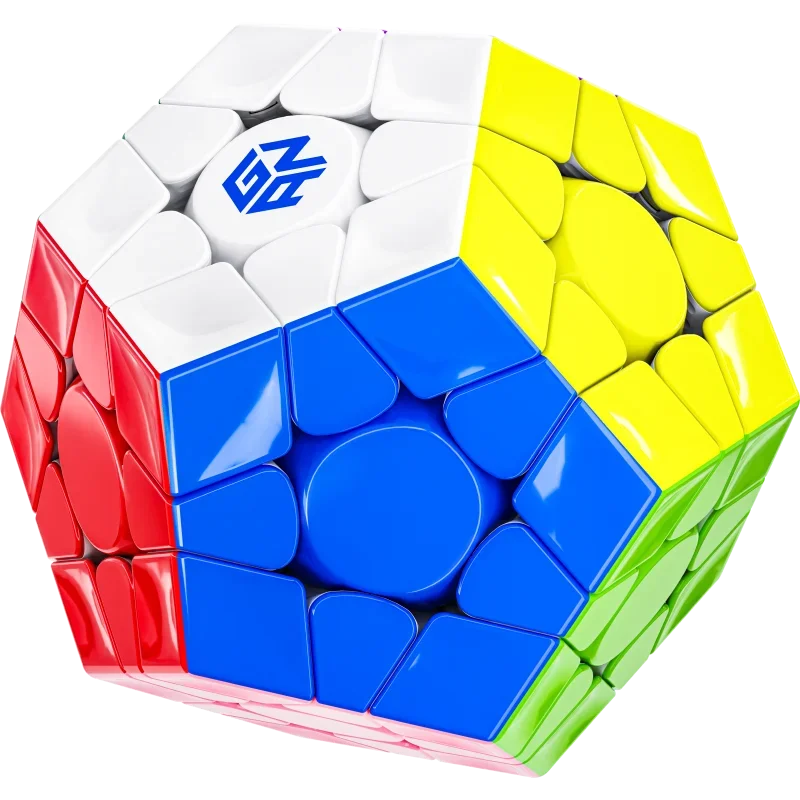 GAN V2 Megaminx  Maglev UV Magnetic Magic Alien Speed Cube Stickerless Professional Fidget Toys Cubo Magico Puzzle