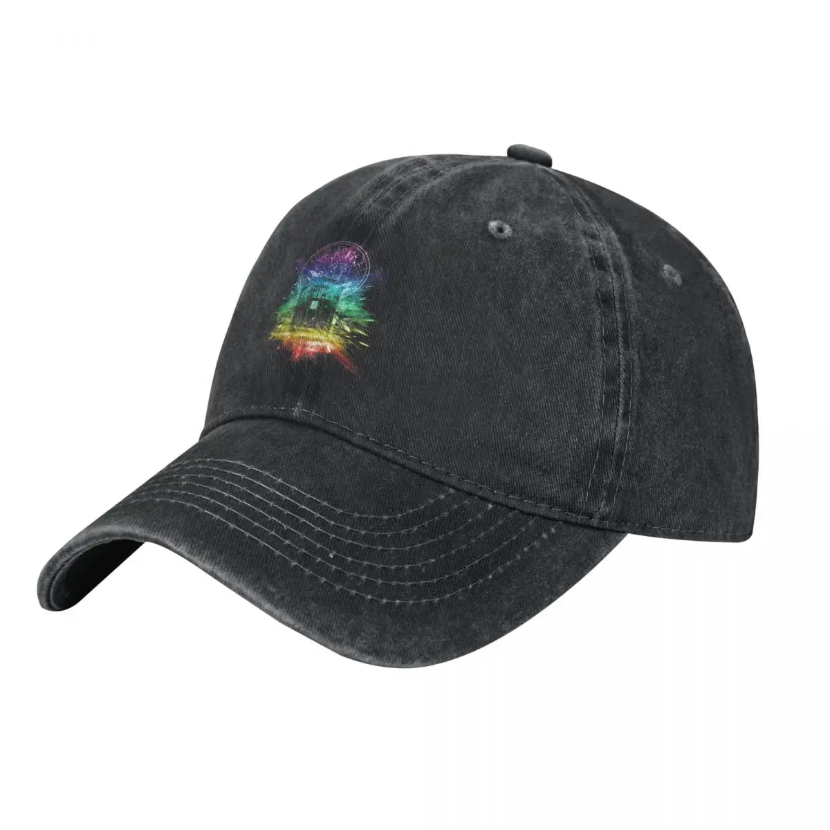 

Time Storm-rainbow Version Racerback Baseball Cap Cotton Hats Cowboy Caps Unisex