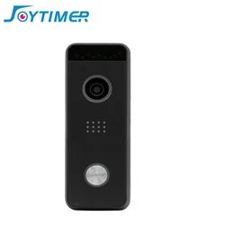 Joytimer 4-有線ビデオドア電話通話パネル1200TVL屋外ドアベルIP65防水130 ° 広視野角レンズ赤外線ナイトビジョン