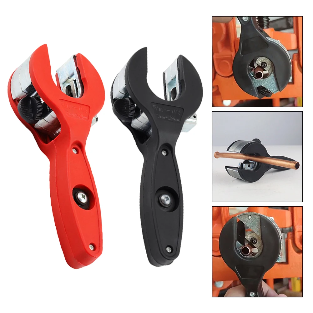 

8-29mm Ratcheting Tubing Cutter Ratchet Tube Cutter Compact Cutter Portable Tool For Cutting Copper PVC Soft Metal Pipes