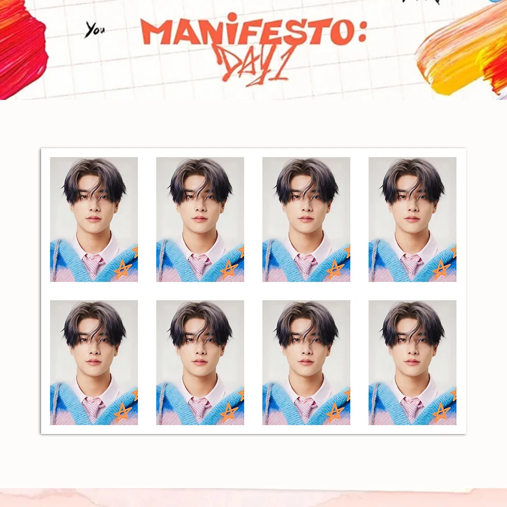 PT Combinação MANIFESTO, Dia 1, One Polegada ID Photo, Futuro Perfeito