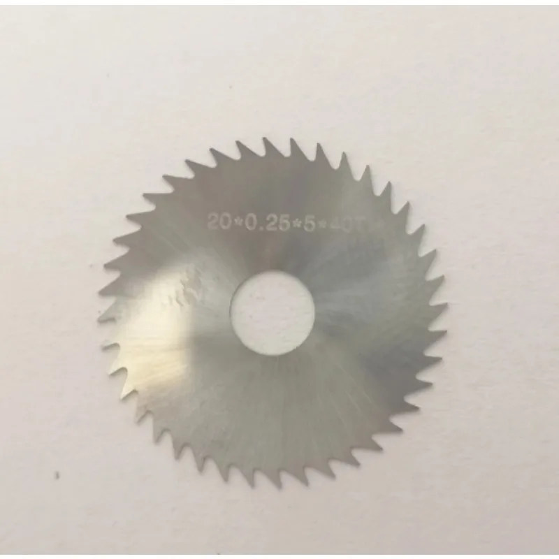 5mm Inner Hole Tungsten Steel Hard Alloy Saw Blade Milling Cutter for C6104 Clock Lathe