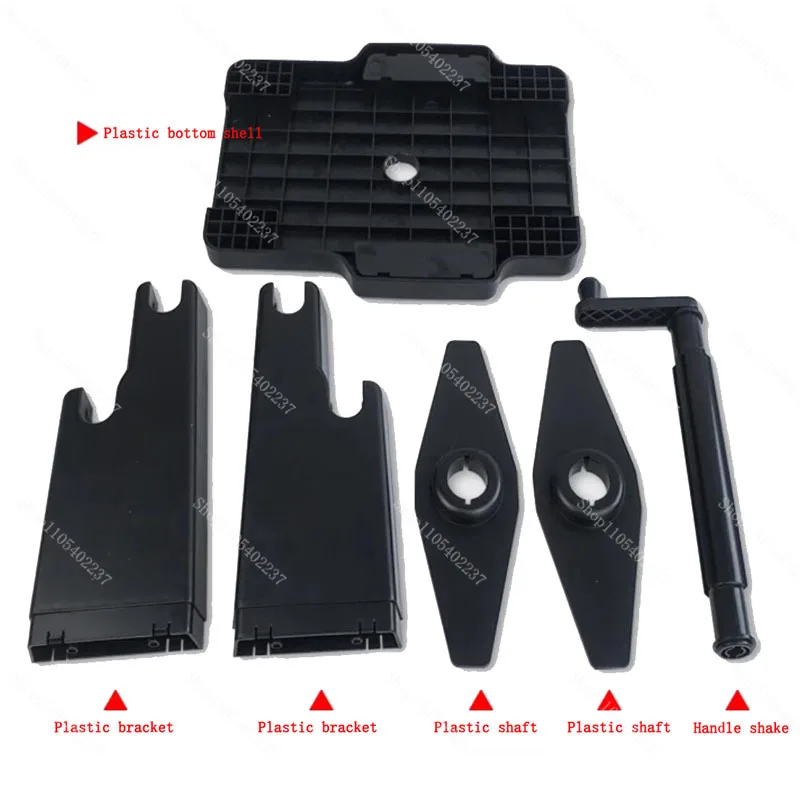 Universal Manual Crank Label Rewinder Holder for Printer Barcode Paper Roll