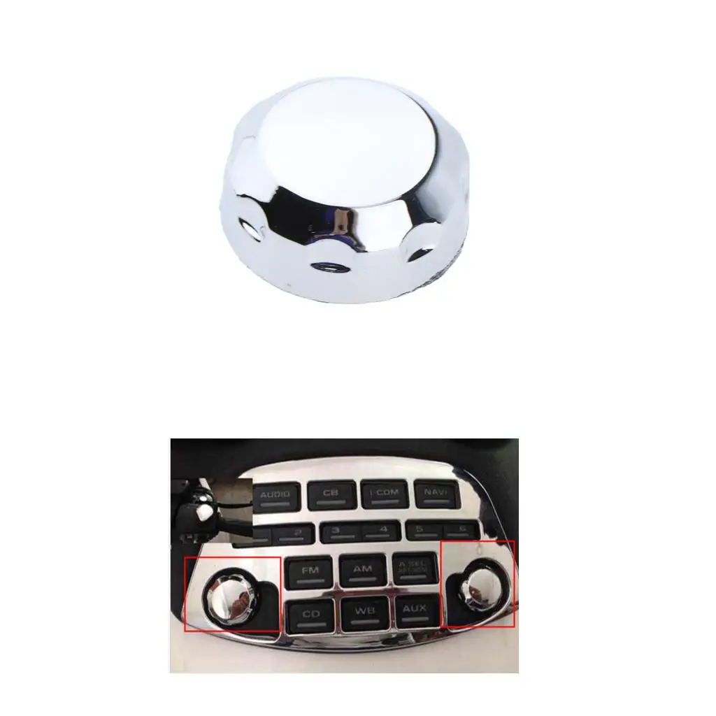 

ABS Chrome Fairing Switch Cover Motorcycle Exterior Panel Trim for Honda GL1800 Goldwing 2001-2011 Accessories Replacement