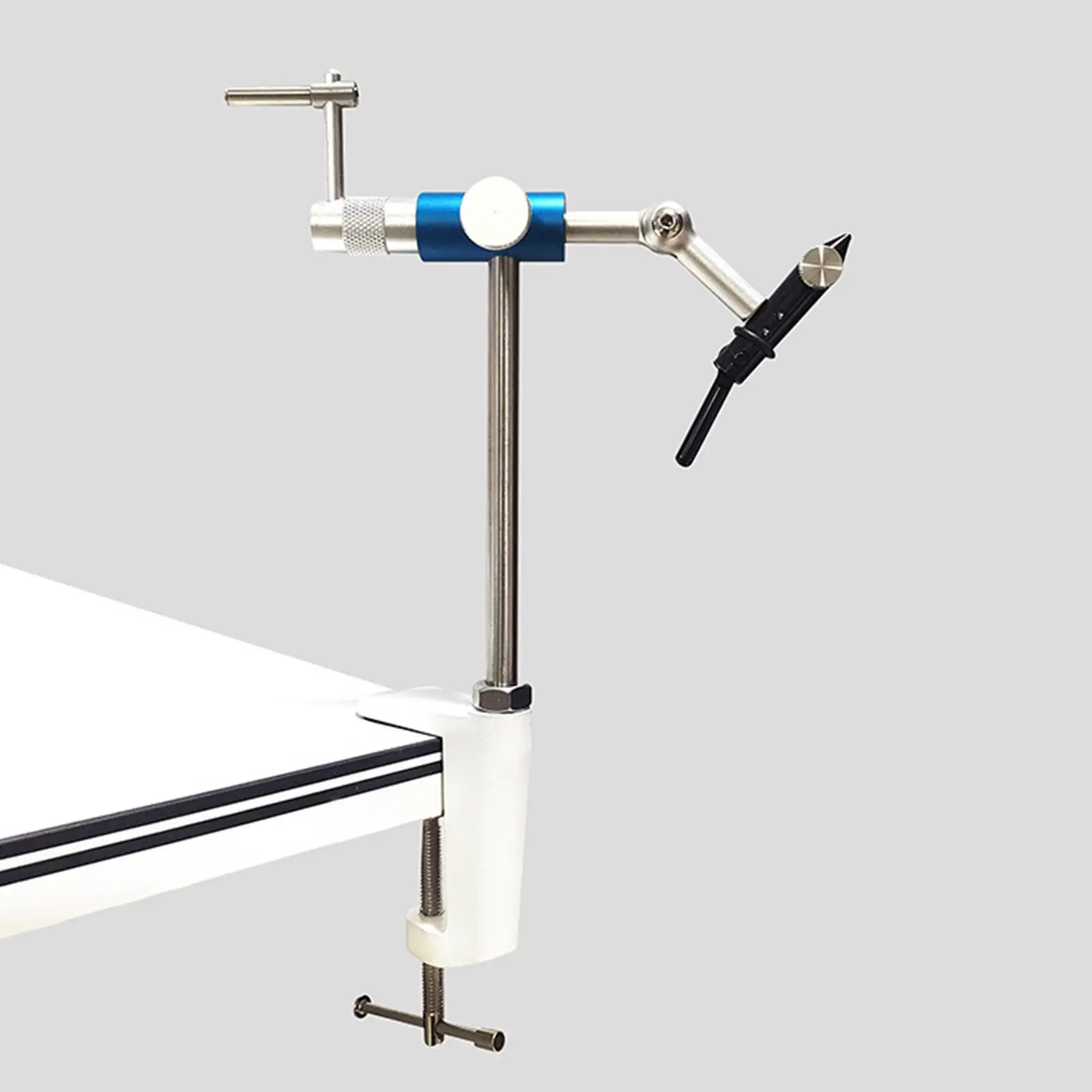 

Fly Tying Vise Desktop Fly Tying Vise Rotatable with Wrench Alloy for Travel