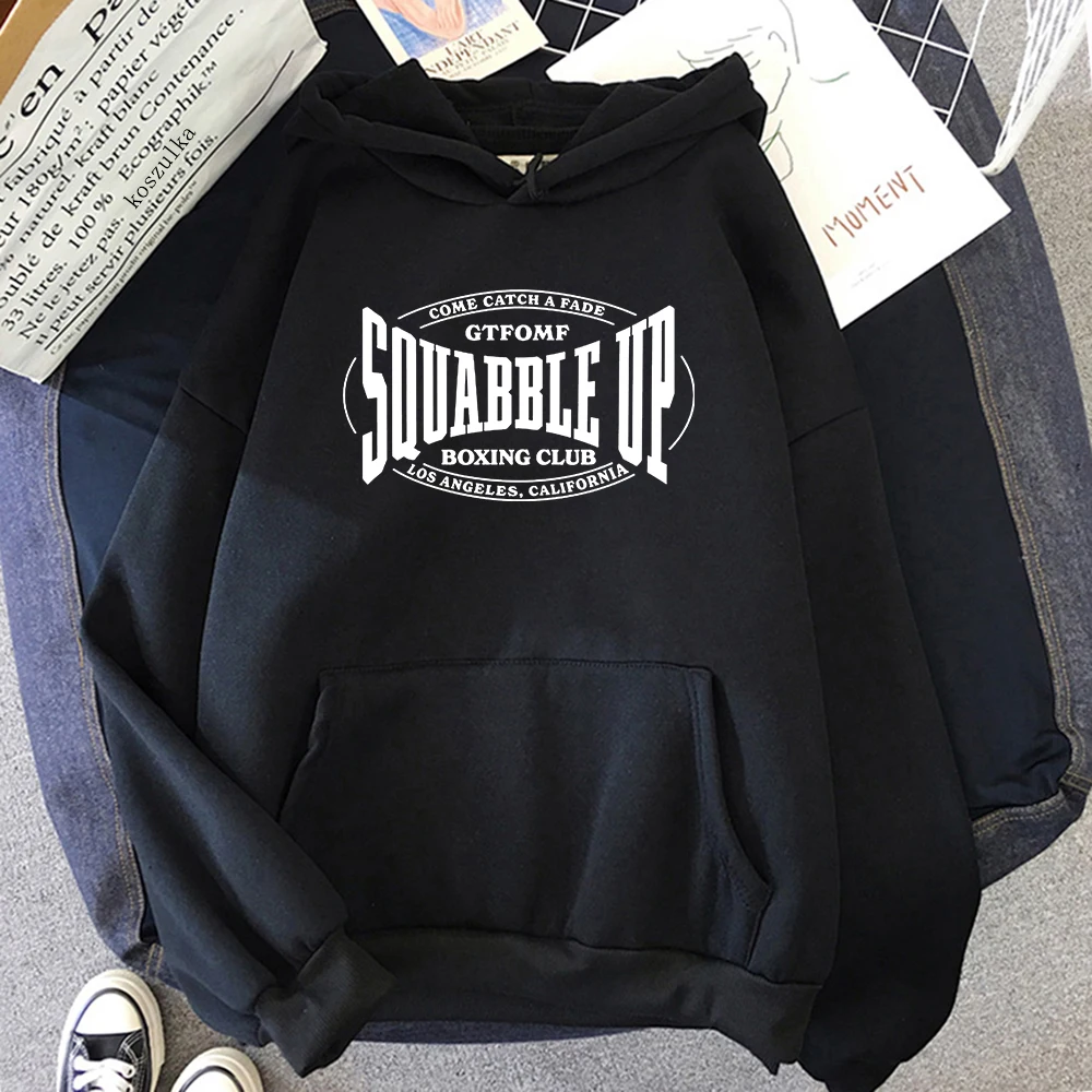 Squabble Up Kendrick Lamar GNX Album Boxing Club Hoodie Women/men Harajuku Hoodies Autumn Winter Fan Gift Pullovers Sweatshirt