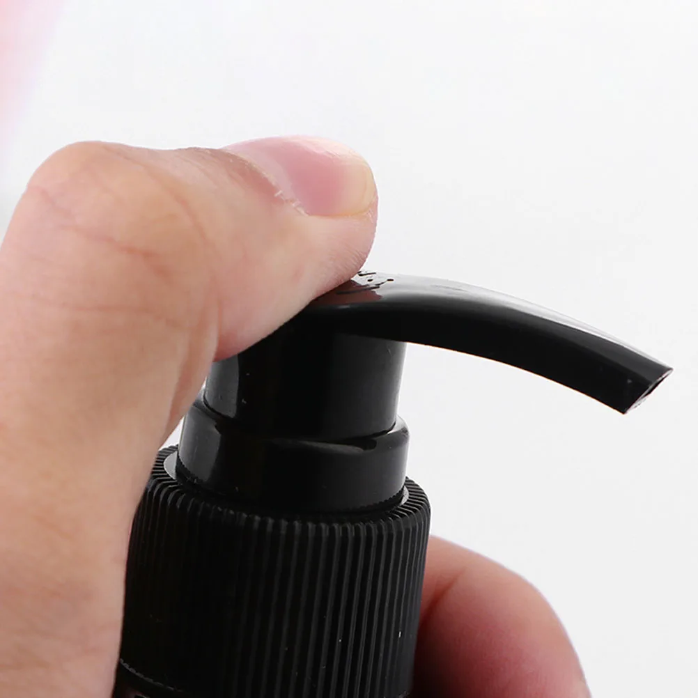 

6pcs Refillable Shampoo Bottle Set Reusable Lightweight Practical Design Easy Press Lotion Dispenser Shower Gel Storage