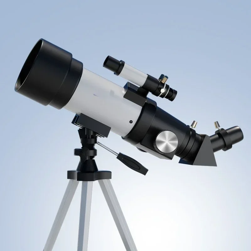 F70400 astronomical telescope white black high definition high power stargazing lunar telescope gift