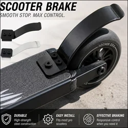 Stainless Steel Scooter Flex Brake 100mm/110mm Scooter Hardware Men Women Outdoor Sports Accessories 125x35mm