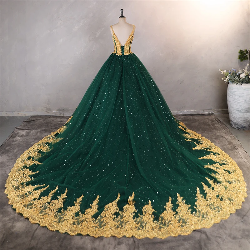 

Green Party Dress In Stock 15 Quinceanera Dresses Ball Gown 15 Year Old Dresses For Quinceanera Customized Cheap Dress