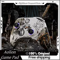 Nuevo controlador de juegos inalámbrico Aolion Compatible con Pc/Switch/Ios/Android/Steam Black Myth Wukong Rgb efecto Hall