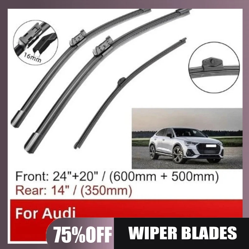 

Suitable for Audi Q3 wiper Audi Q3 Sportback 2018-2021 24'+20'+14' wiper