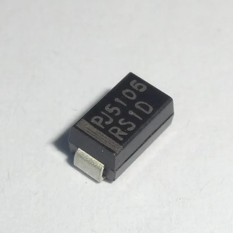 10PCS Imported Fast Recovery Diode PJ5106 RS1M RS1D RS1G RS1J 1A1000V 1A200V SMA Brand New In Stock