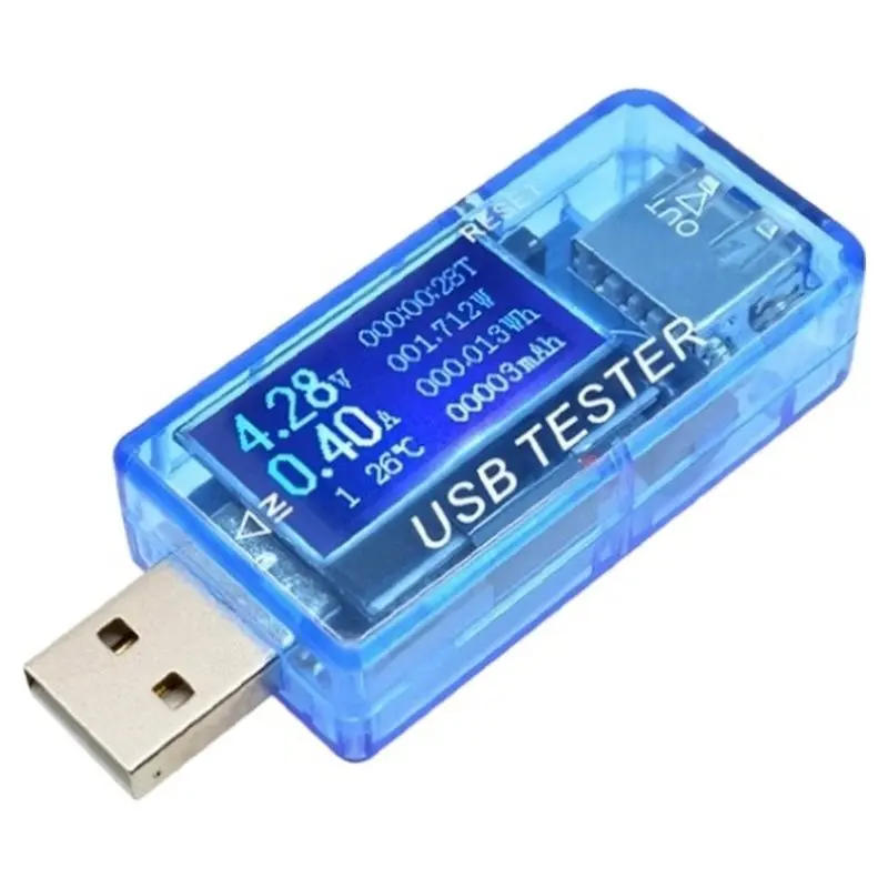 AB42-Power Supply Voltage And Current Detector 6-In-1 4-30V 5A Module USB Tester 1PCS Detection