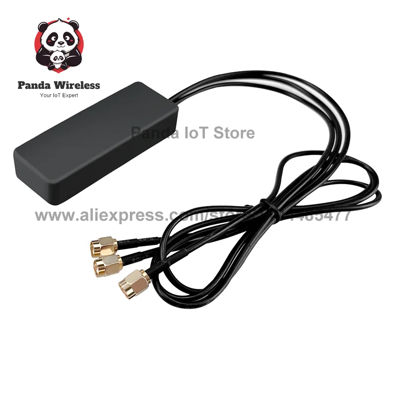 1 قطعة 2 في 1 GPS خزانة خارجية 4 جرام/2.4 جرام/نظام تحديد المواقع 1 متر/1.5 متر/3 متر EM-JG4G24GPS-8432-3000D1 WiFi التصحيح هوائي SMA-J ل موزع إنترنت واي فاي IP/PC #3