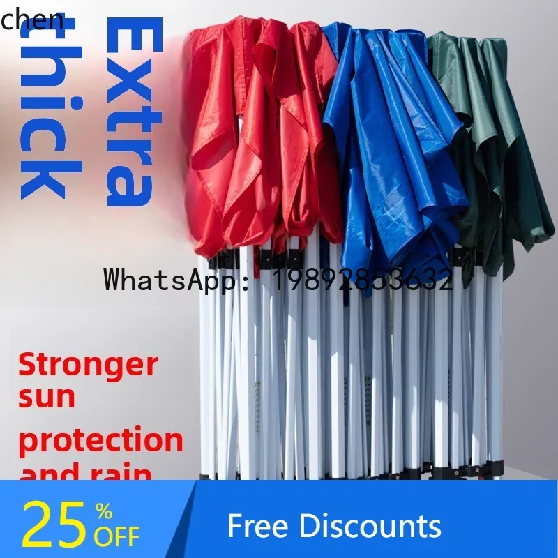 

outdoor folding tent campus activities stall four corners awning outdoor parking shed movable