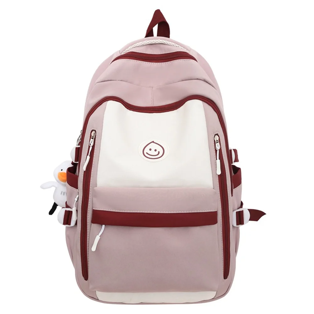 Mochila escolar Harajuku para estudiantes y niños, bolso de viaje de gran capacidad para hombres, mujeres, niñas, impermeable, un solo hombro, nuevo