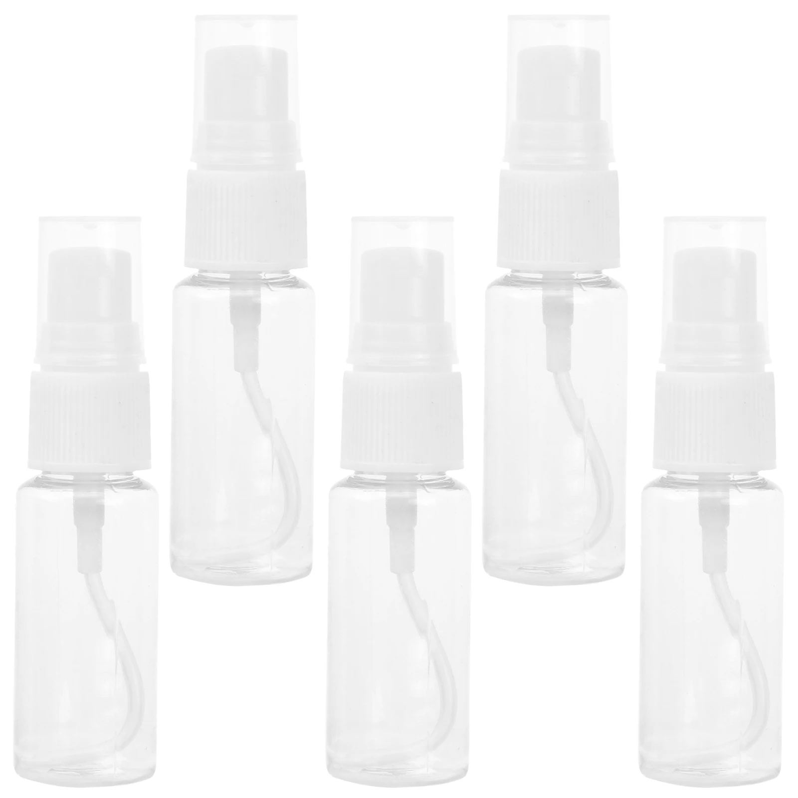 

Travel Spray Bottles PET Empty Liquid Containers Clear Mini Size Leak Proof Reusable Plastic Travel Bottles Kit for Toiletries