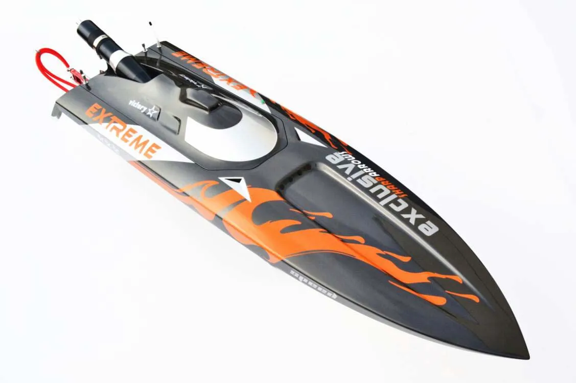 DTRC Toucanhobby G30D 30CC Gray Fiber Glass Gasoline Racing ARTR RC Boat W/O Radio System Servos