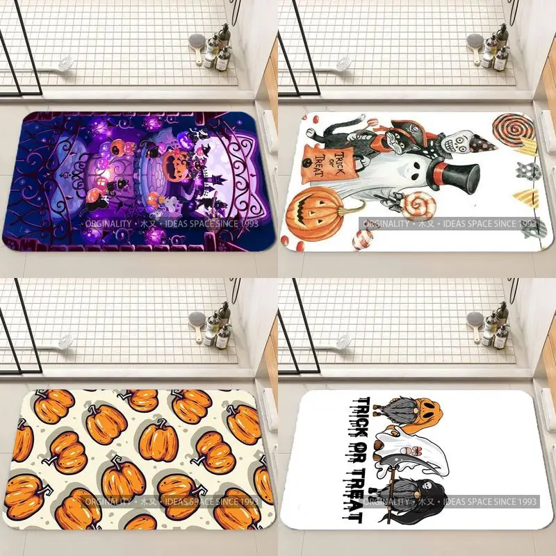 

Spooky Cartoon Mat Living Room Decoration Home Sofa Non-Slip Carpet Study Bedroom Tatami Children'S Soft Floor Mat