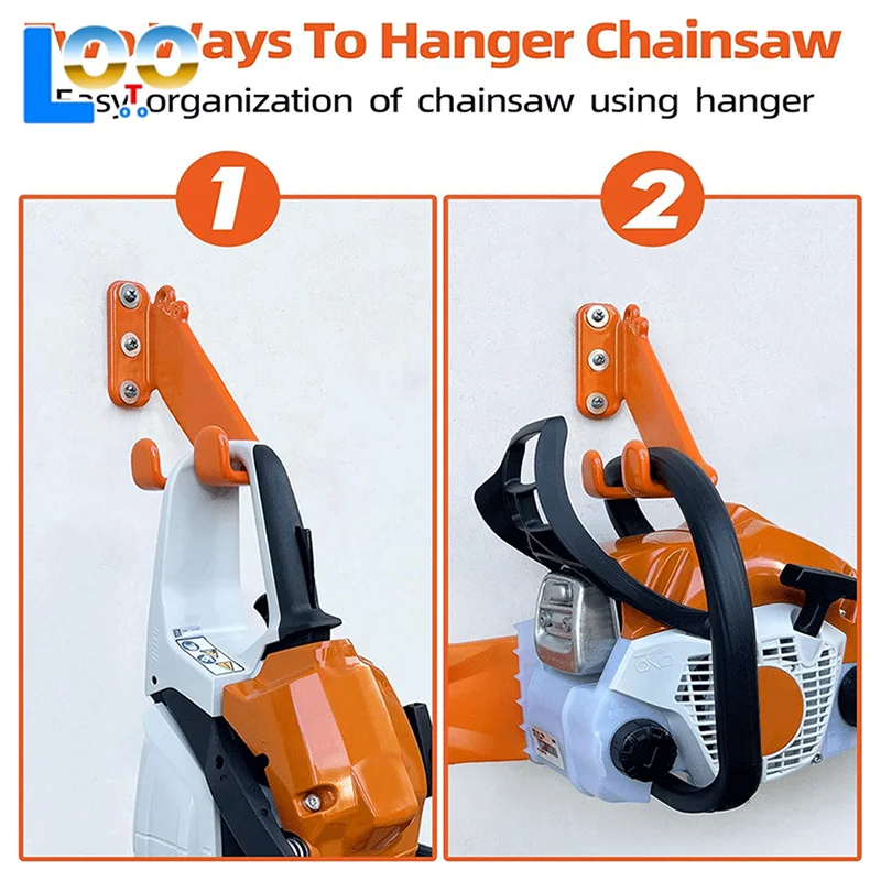 1 قطعة خطاف المنشار الثقيلة الحائط قوس المرآب تخزين الرف المنشار سلسلة مناسبة