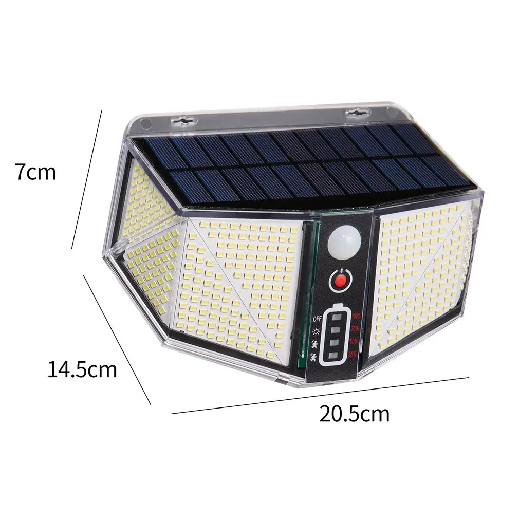 Wall Light LED Solar Sensor Waterproof Lights Outdoor Motion Sensative Garden Garage Backyard Night Lamp