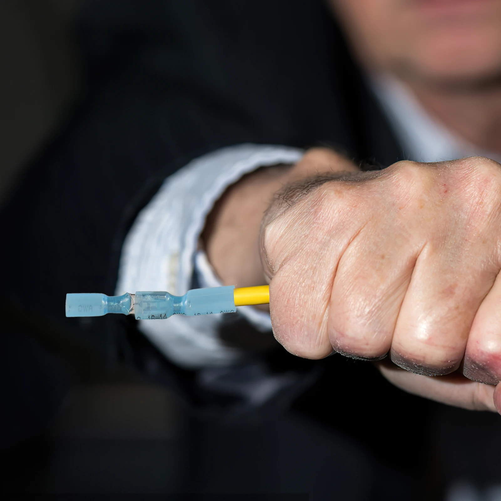 

100Pcs Heat Shrink Wire Connectors Insulated Butt Splice Terminals Electrical Crimp Connectors for Auto Home Wire Repair