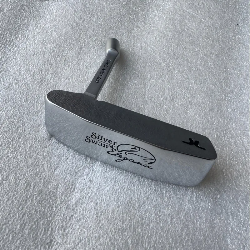 LETTERS golf putter golf head for Left hand 373 gms milled face