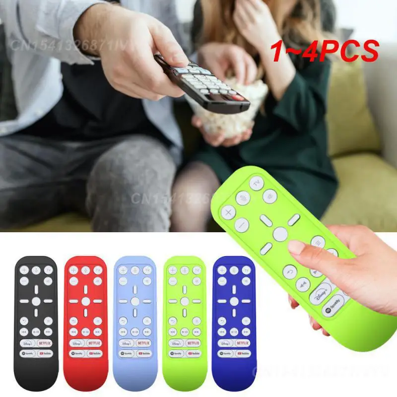 1~4PCS Ps5 Protective Case Flexible 150× ×26mm Multimedia Remote Control Case For Ps5 5 Media Remote Durable