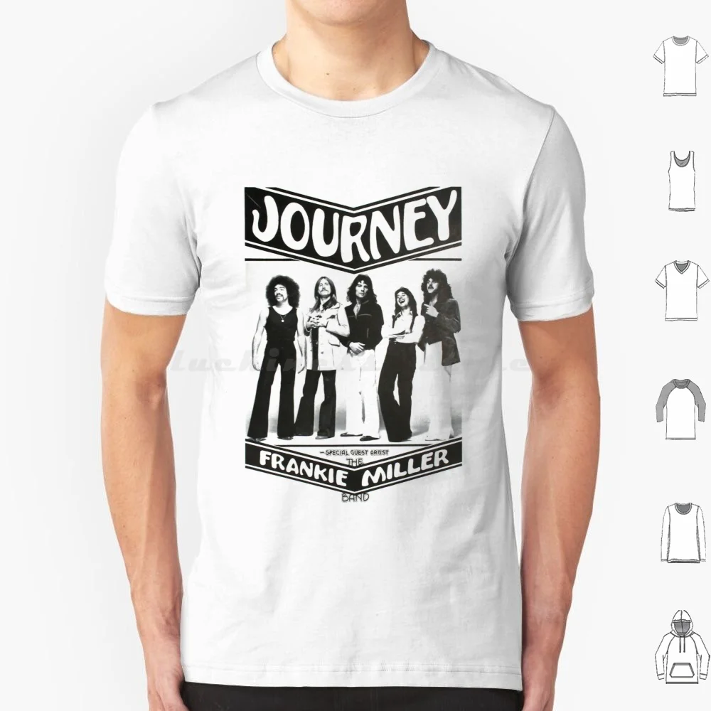 Camiseta de concierto de Journy real para hombre y mujer, Camiseta de algodón con estampado artesanal, billetes de concierto en vivo Retro Vintage, terror espeluznante de Halloween, 2023
