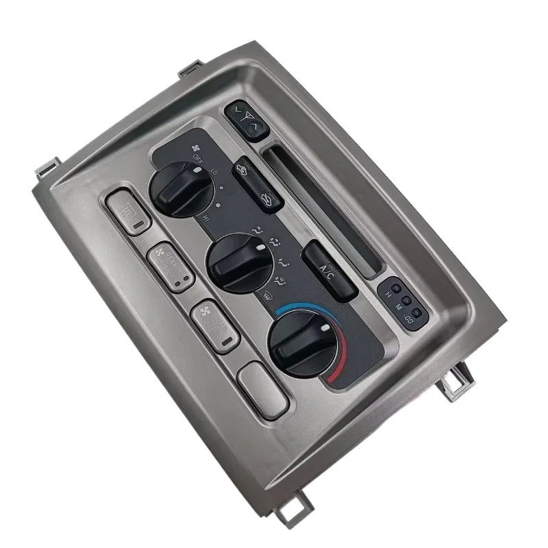 

55900-60850 Car Accessories Interior Decoration Silvery Color AC Control Panel for Toyota LC100 1998-2007