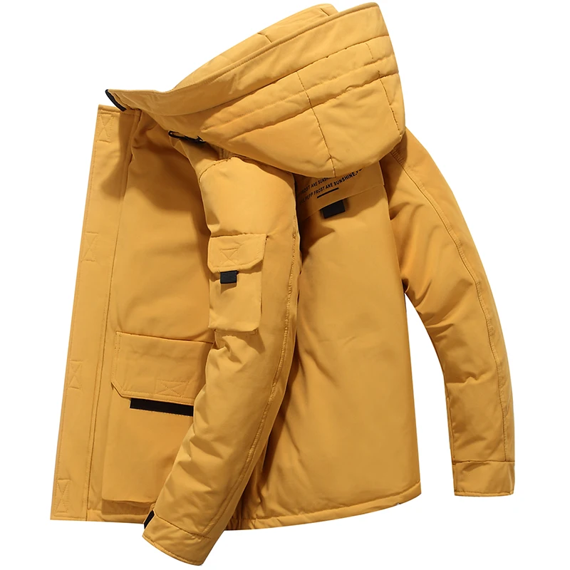 2022's winter thick soprabito 90% piumino d'anatra bianco piumini di marca da uomo 2019 new Fashion Thick Warm parka 1908