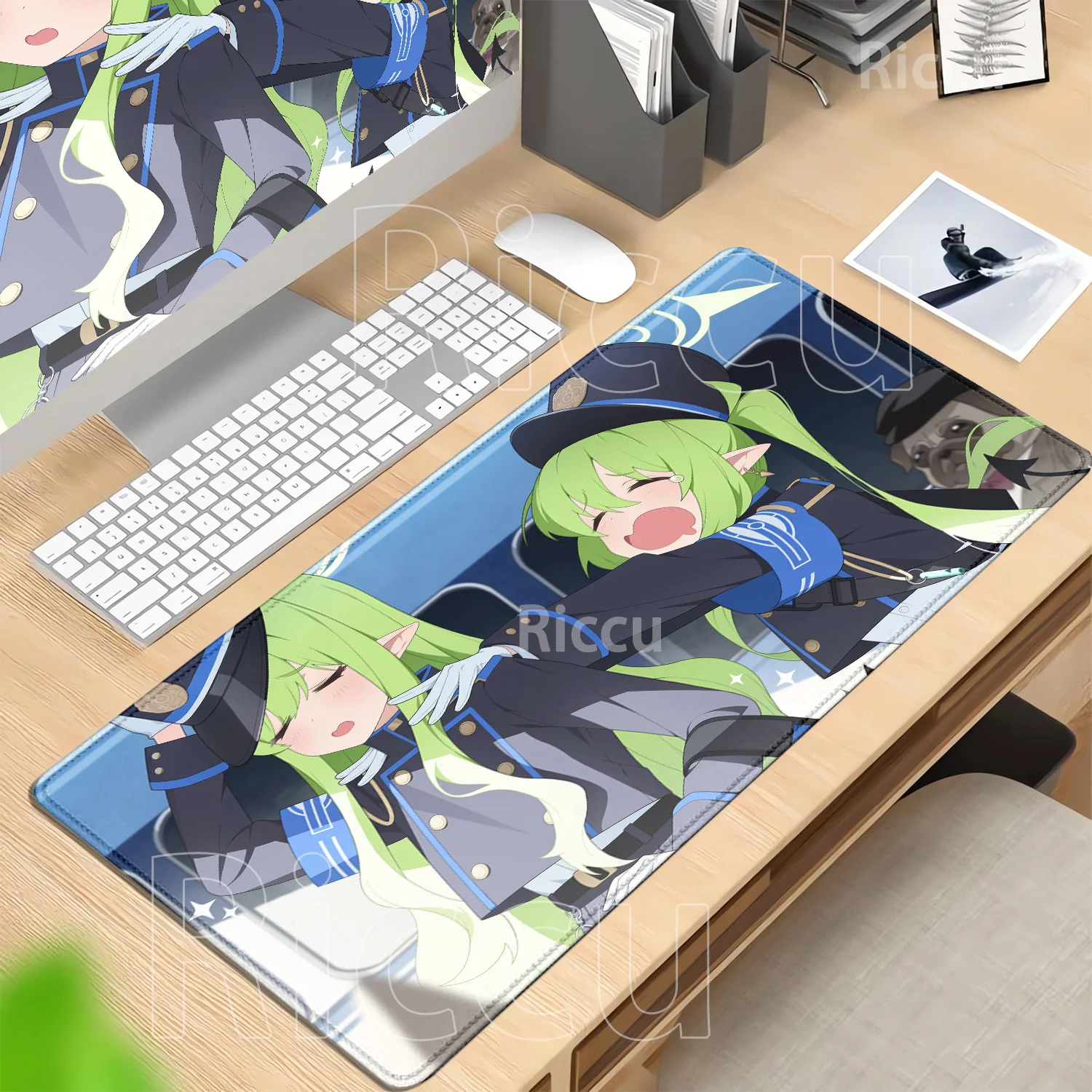 Gaming Mousepad Blue Archive H - Desk Setup Blue ulasan dan harga