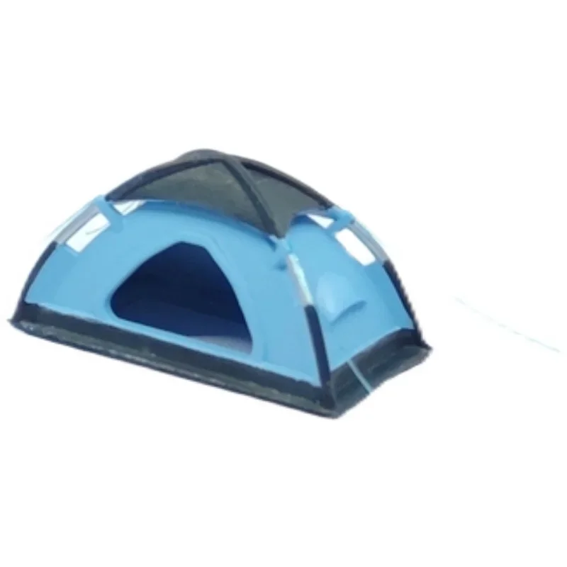 1/64 Tent 1/87HO Handmade Outdoor Sports Camping Two Car Model Car Camp Scene G072